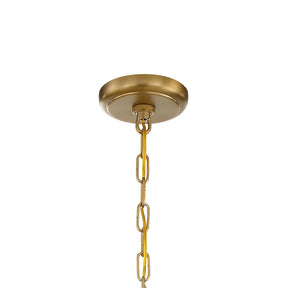 Calypso 8-Light Chandelier with Clear Crystal Drops