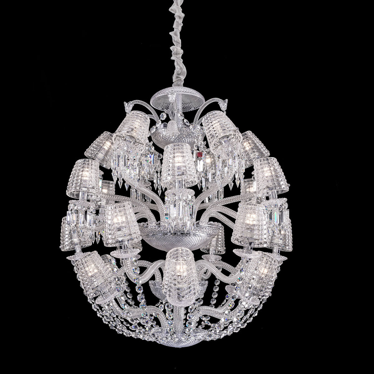 24 lights LE ROI SOLEIL CHANDELIER