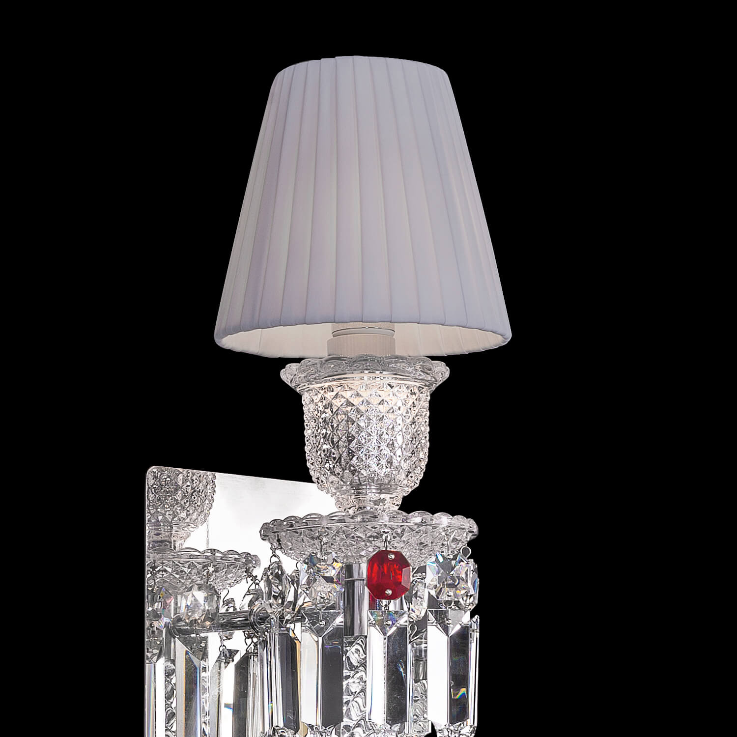 Bacara Style Zenith Crystal Wall Sconce