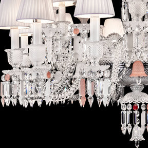 Bacara Short Neck Zenith Crystal Chandelier