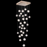 Vitrina Crystal Drop Orbs 30 Ball Large Chandelier - Merlin Lamps