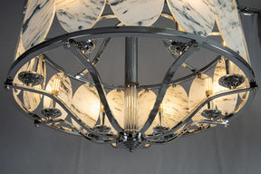 Vintage Lantern Luxury Stone Chandelier