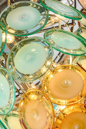 Bettina Murano Round Glass Chandelier
