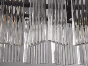 Delsie Oval Art Glass Chandelier 51''63''72''L