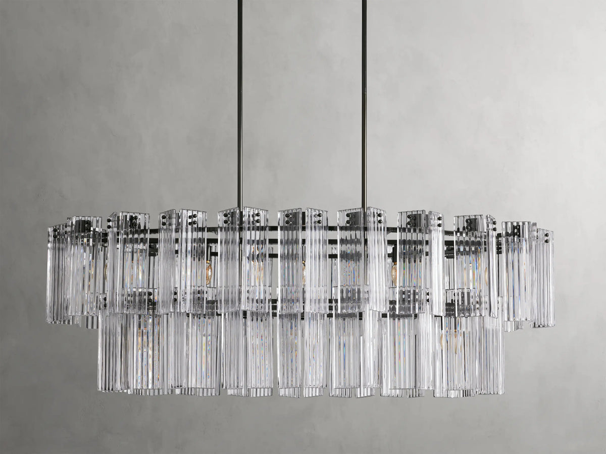 Delsie Oval Chandelier 51''63''72''