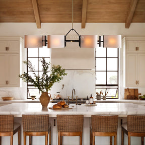Dessay Solid Brass Linear Chandelier