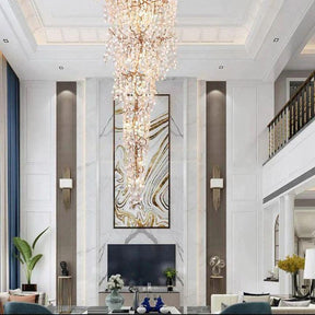 Ardent Branch Crystal Modern Large Branch Chandelier - Merlin Lamps