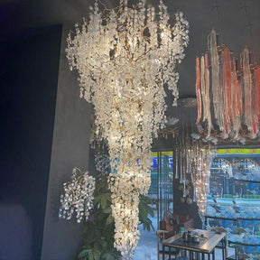 Ardent Branch Crystal Modern Large Branch Chandelier - Merlin Lamps