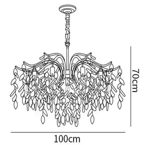 Dorale Modern Crystal Chandelier