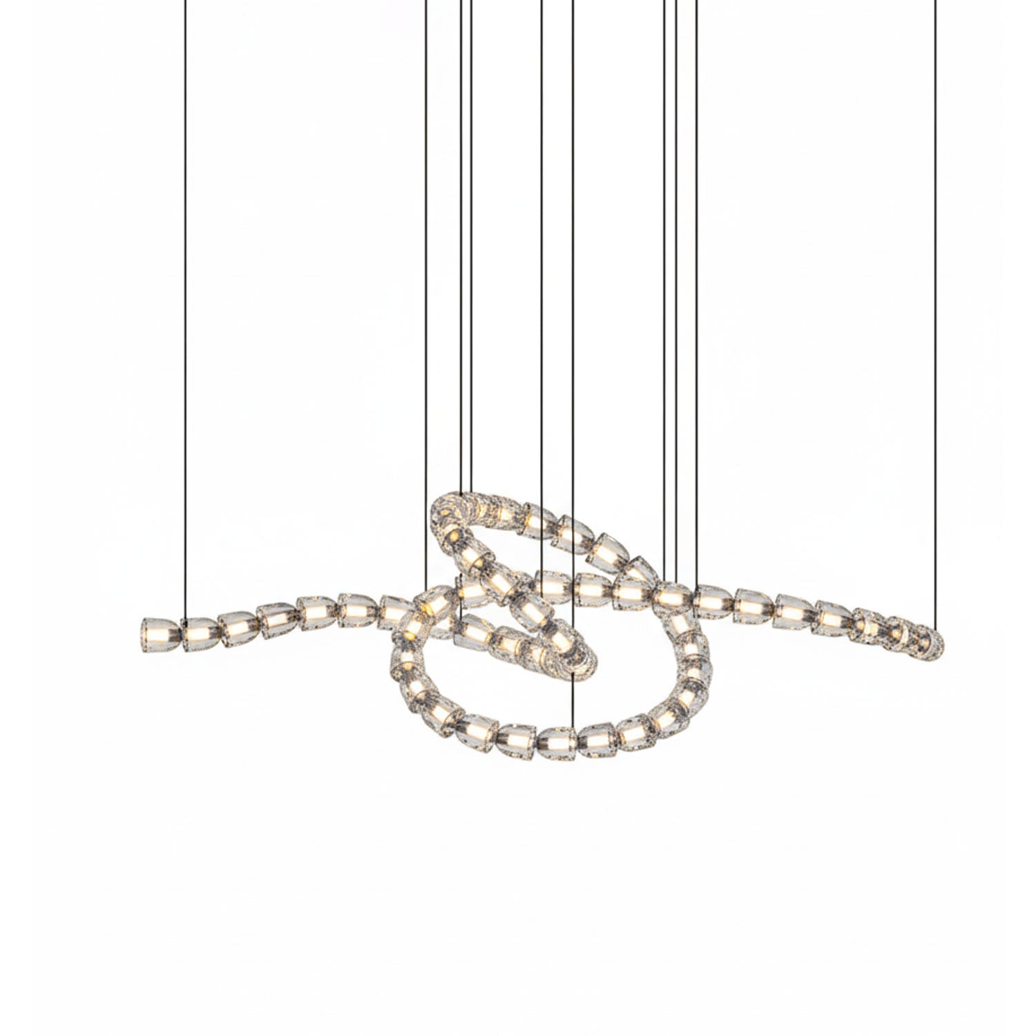 Gabriel Gold Crystal Chandelier