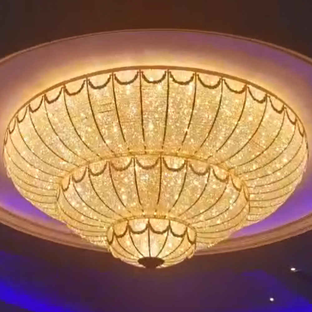 Empire luxury mounted chandelier