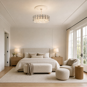 Eterea Crystal Halo Chandelier