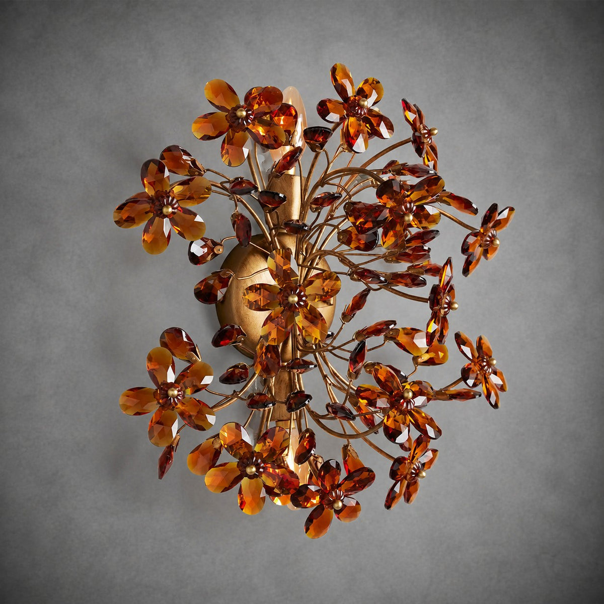 Fiore Colored 2-Light Wall Sconce 14"H