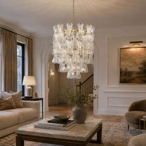 Florenzia Glass Chandelier - Vakkerlight