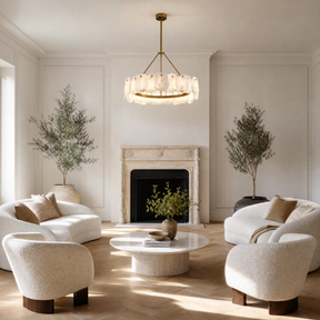 Foglia Flower Pedal Chandelier