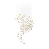 Galaxy Frosted Petals Frozen Chandelier