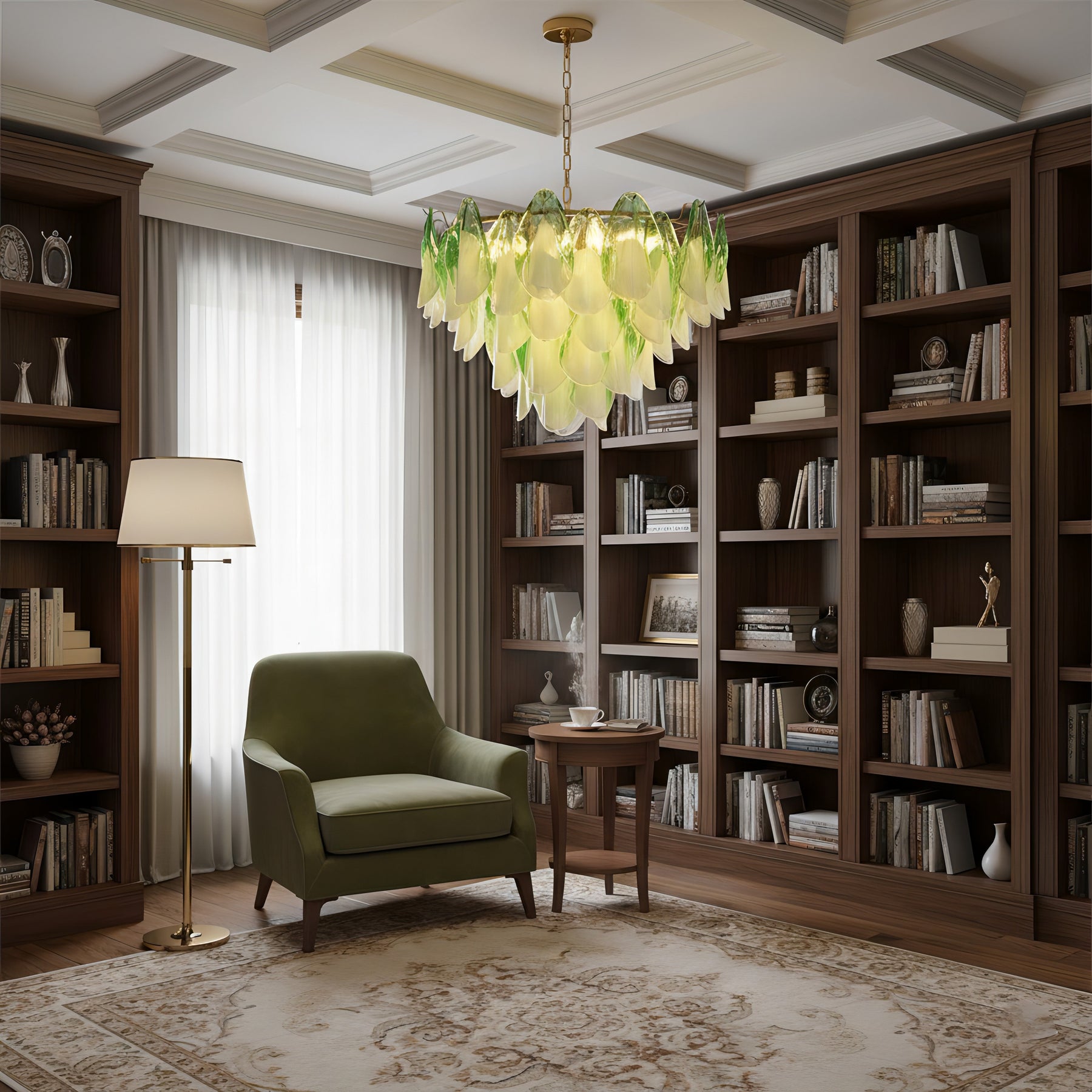 Caia Murano Glass Chandelier for Living Room