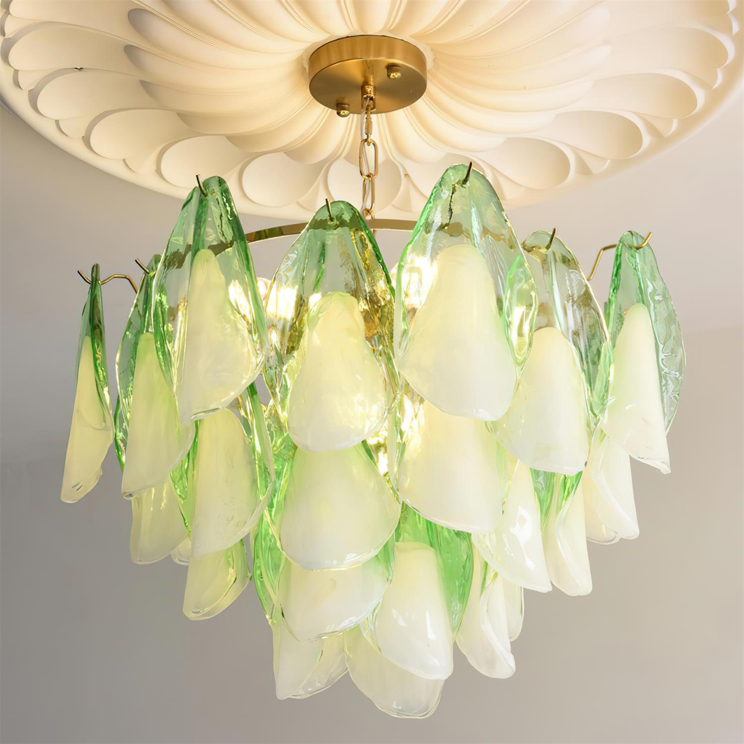 Caia Murano Glass Chandelier for Living Room