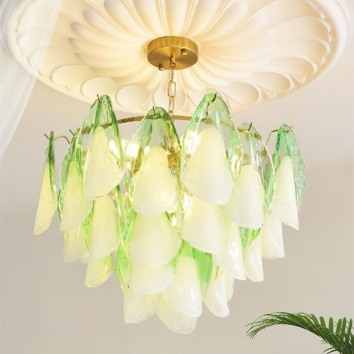 Caia Murano Glass Chandelier for Living Room