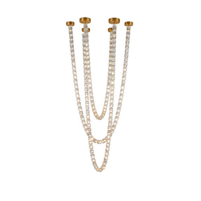 Gabriel Gold Crystal Chandelier