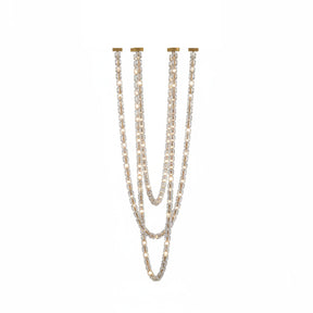 Gabriel Gold Crystal Chandelier