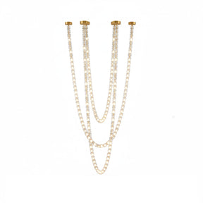 Gabriel Gold Crystal Chandelier