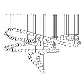 Gabriel Chrome Crystal Chandelier