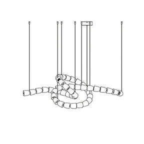 Gabriel Chrome Crystal Chandelier