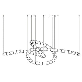Gabriel Chrome Crystal Chandelier