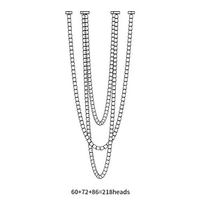 Gabriel Chrome Crystal Chandelier