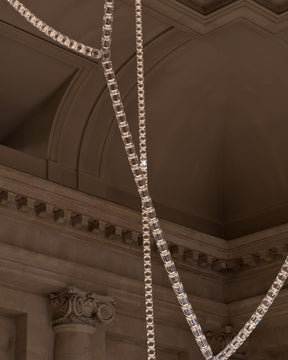 Gabriel Gold Crystal Chandelier