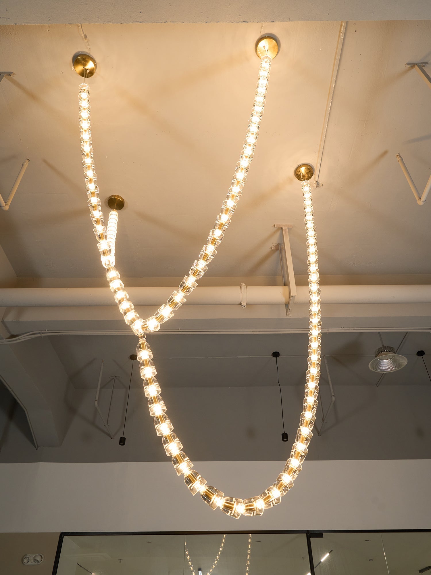 Gabriel Gold Crystal Chandelier