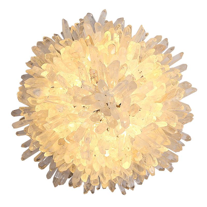 Gina Crystal Sunflower Wall Sconce
