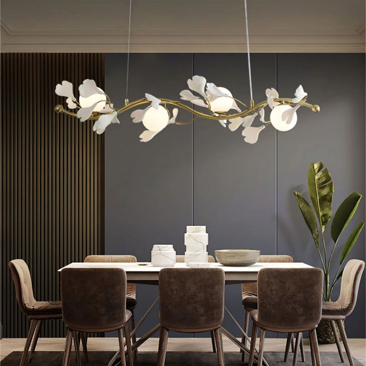 Gingko Glass Chandelier