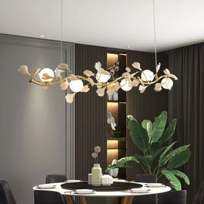 Gingko Glass Chandelier