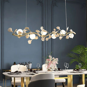 Gingko Glass Chandelier