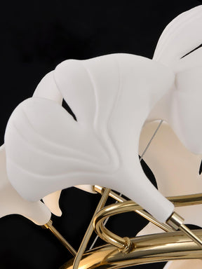 Gingko Ceramic Branch Chandelier Q