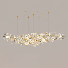 Gingko Ceramic Branch Chandelier Z