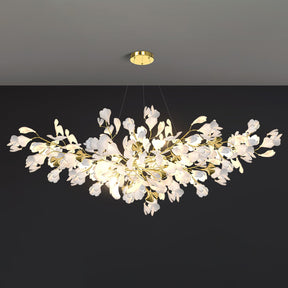 Gingko Ceramic Branch Chandelier Z