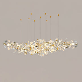 Gingko Ceramic Branch Chandelier Z