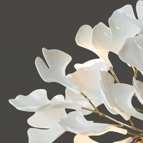 Gingko Ceramic Branch Chandelier Z