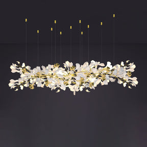 Gingko Ceramic Branch Chandelier Z