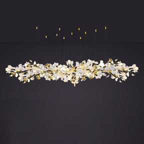 Gingko Ceramic Branch Chandelier Z