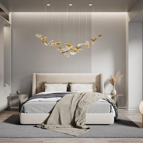 Ginkgo Ceramics Tree Chandelier