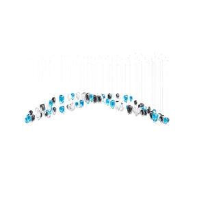 Galaxy Glacier Crystal Chandelier