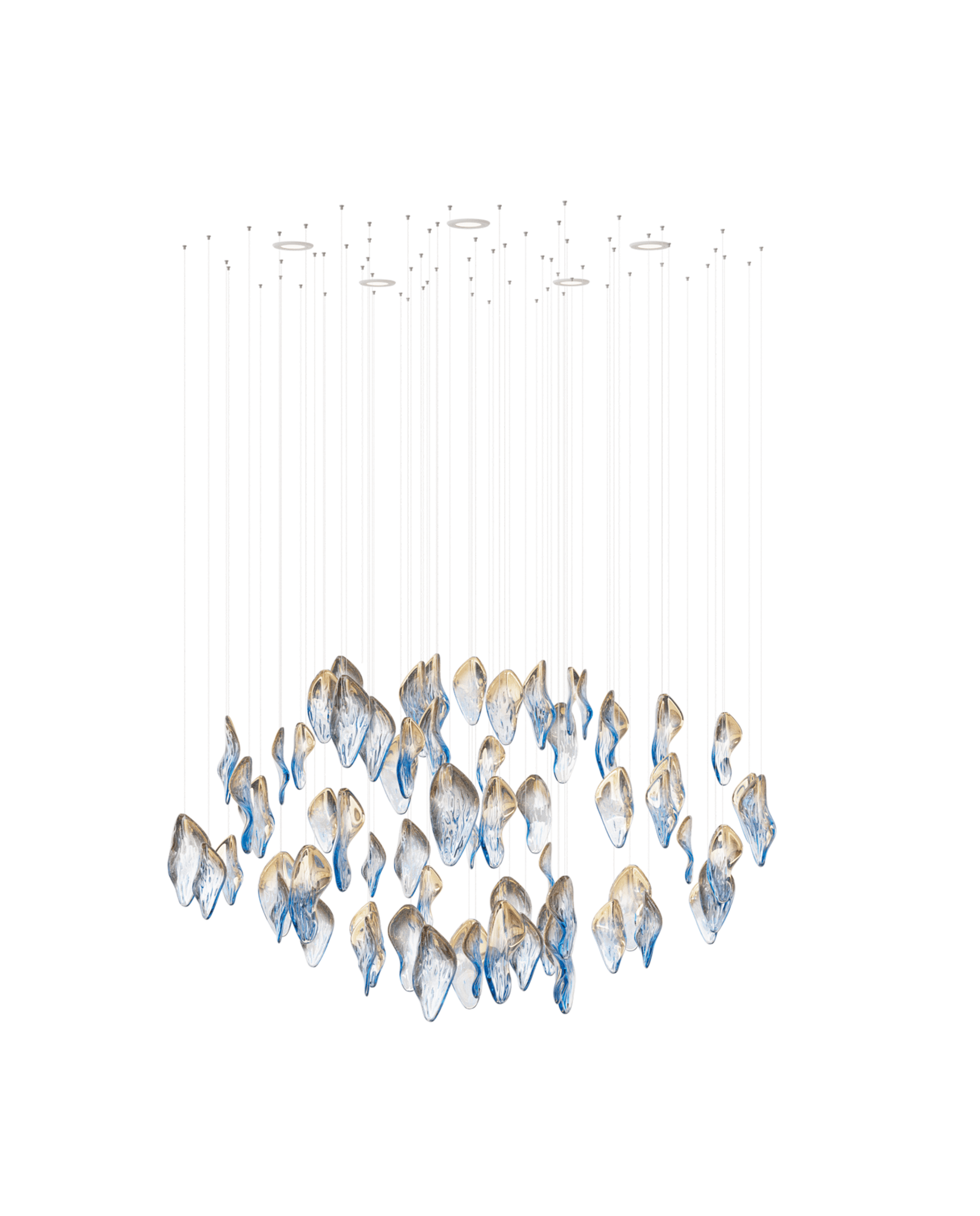 Galaxy Glacier Crystal Chandelier