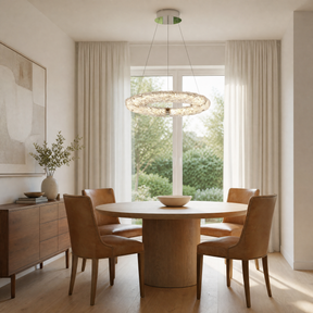 Glitter Glamorous Modern Glass Chandelier