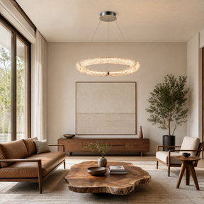 Glitter Glamorous Modern Glass Chandelier