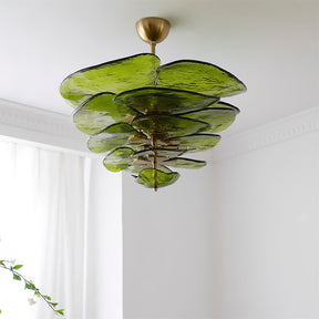 Petal Layered Murano Glass Chandelier