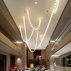 Halti Necklace Acrylic Chandelier